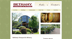 Desktop Screenshot of bethanyvineyard.com